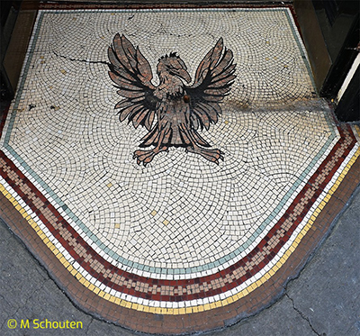 Corner Mosaic Floor Entrance.  by Michael Schouten. Published on 